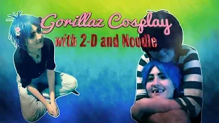 Gorillaz Cosplay Skits with Noodle and 2-D