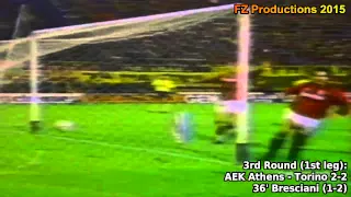 1991-1992 Uefa Cup: Torino FC All Goals (Road to the Final)