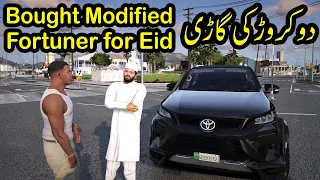 Buying New Modified Fortuner for Eid | GTA 5 Mods | Radiator