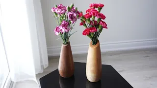 Woodturning | Handmade Ash Vase