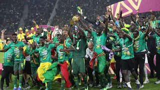 Senegal Trophy Lift TotalEnergies AFCON 2021