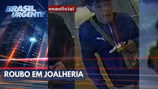 AGORA: polícia busca por criminosos que assaltaram joalheria