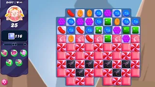 Candy Crush Saga LEVEL 2497 NO BOOSTERS (new version)