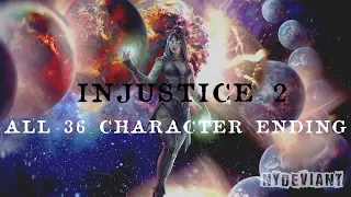 Injustice 2 All 38 Character Alternate Endings, Character Time Stamp in Desc