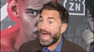 'F*** RIGHT OFF' - EDDIE HEARN LOSES IT / REACTS TO CONOR BENN INTERVIEW, GOES OFF ON FURY v USYK!