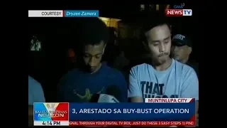 BP: 3, arestado sa buy-bust operation sa Muntinlupa