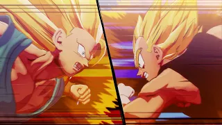 Goku Vs. Vegeta Boss Fight in Dragon Ball Z: Kakarot DLC 6 (Japanese)
