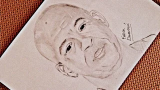 Drawing Vin Diesel , [by: Faruk Omanovic]