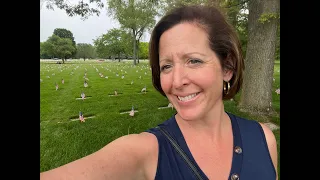 Kari the Mortician live at the Fort Custer National Cemetery Memorial Day Service