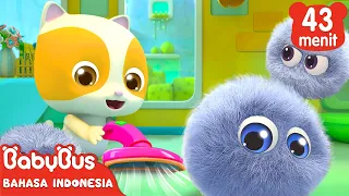 Debu Sedang Mengadakan Pesta Di Sofa | Lagu Anak-anak | Kucing Lucu | BabyBus Bahasa Indonesia