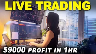 How I Made $9000+ Profit (Day Trading in Reality)