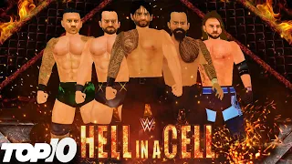 Top 10 WWE Hell in a Cell 2020 Moments | WR3D 2K20