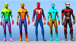 GTA 5 Epic Ragdolls | Spiderman and Super Heroes Jumps/fails Episode 103 (Euphoria Physics)