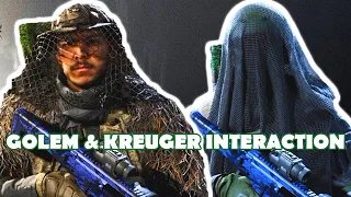 Call of Duty: Modern Warfare Operator Interaction  - Golem and Kreuger