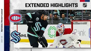 Montreal Canadiens vs Seattle Kraken, Oct 26, 2021 HIGHLIGHTS