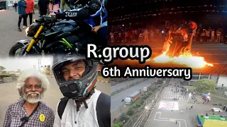 R.group 6th anniversary full enjoyment 😊❤️