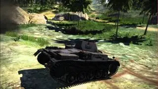 War Thunder. Дуэль Pz.II vs КВ-1