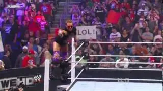 Zack Ryder entrance 2011