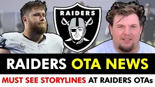 Raiders OTA News & Raiders Rumors + Biggest Storylines Ft. Kolton Miller & Jackson Powers-Johnson