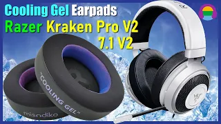 Razer Kraken Pro V2/ 7.1 V2: Upgraded Cooling Gel Earpads Replace