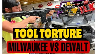 TOOL TORTURE! Milwaukee vs Dewalt