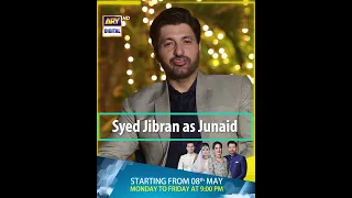 **3 Days to Go** Syed Jibran is coming to your TV Screens with his new drama serial, #MerayHiRehna -