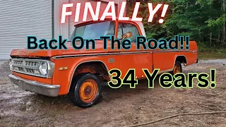 1971 D100 (Finis) ABANDONED 34 Years |Back On The Road!!!