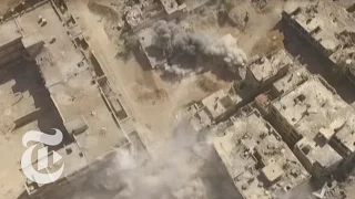 Devastation in Drone Footage From Syria | The New York Times