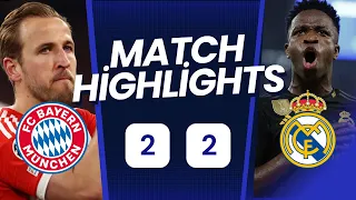 Bayern Munich 🆚 Real Madrid (2-2) | Highlights | UEFA Champions League Semi-Finals