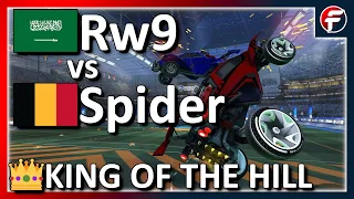 Rw9 vs Spider | $600+ King of The Hill | Rocket League 1v1