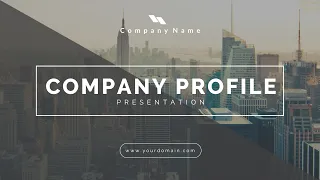Create Professional Company Profile Video