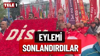 DİSK VE KESK Taksim'e yürümekten vazgeçti