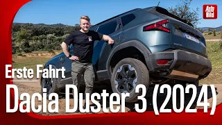 Dacia Duster 3 (2024) | Wie fährt sich der dritte Dacia Duster? | Erste Fahrt mit Jonas Uhlig