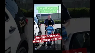 Hot Springs AR officer arrested #arkansas #crime