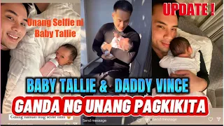 IG UPDATE❤️BABY TALLIE at DADDY VINCE😍GANDA NG UNANG PAGKIKITA #happy #baby