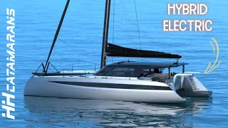 NEW: Hybrid Electric HH52 Catamaran (Sneak Peek)