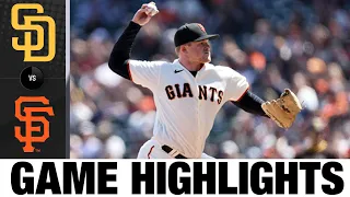 Padres vs. Giants Game Highlights 4/13/22 | MLB Highlights