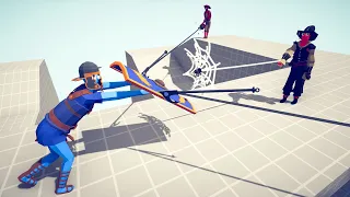 SPIDER MAGE and 2 HARPOONER vs EVERY UNIT 🕸️🕷️🕸️ | Totally Accurate Battle Simulator TABS