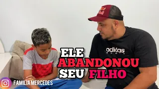 Ele abandon0u seu filho após a separação!