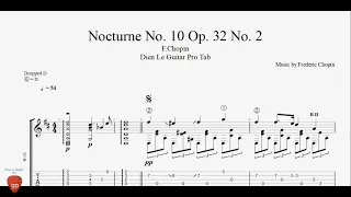 Frederic Chopin - Nocturne No. 10 Op. 32 No. 2 - Guitar Pro Tab