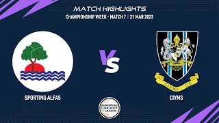 Championship Week, Match 7 - SAF vs CIY | Highlights | European Cricket League 2023 | ECL23.091