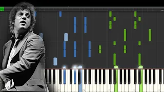 Billy Joel - Uptown Girl  - Piano Tutorial - Synthesia