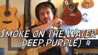 Smoke on the water (Deep Purple) - Riff facile débutants guitare