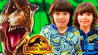 Encontramos los DINOSAURIOS de Jurassic World DOMINION en la tienda de juguetes!!