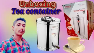 Unboxing tea 🍵 comment