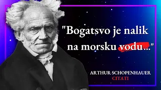 Arthur Schopenhauer - 25 Mudrih Misli Genija Njemačke Filozofije | Citati i Izreke