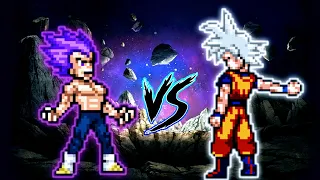 Vegeta OP (Upgrade) VS Goku DBS 3.5 OP in Jump Force Mugen