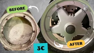 come NON restaurare cerchi Vespa con 3€ | Vespa px150
