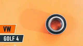 How to change Front wheel bearing on VW GOLF 4 TUTORIAL | AUTODOC