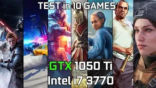 GTX 1050 Ti Test in 10 Games - 2020